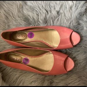 Pink flats